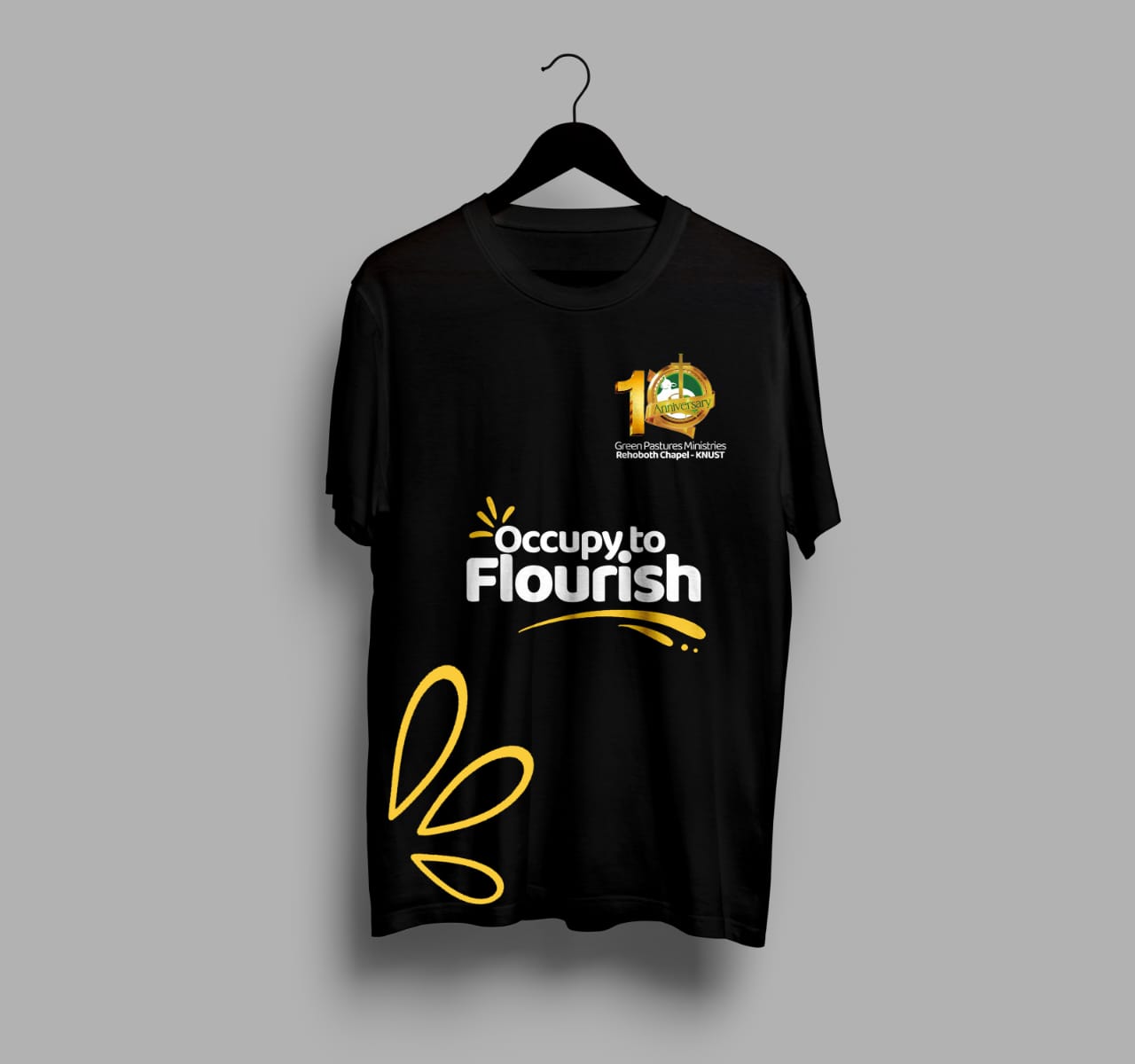 Anniversary t-shirt design option 3