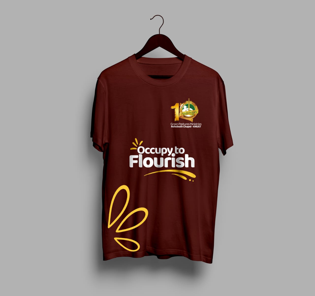 Anniversary t-shirt design option 4